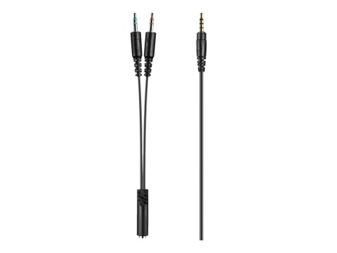 Sandberg MiniJack Chat Headset - Słuchawka - nauszne - przewodowa - złącze 3,5 mm