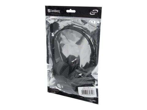 Sandberg Office Saver - Słuchawka - nauszne - przewodowa - USB