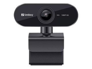 Sandberg USB Webcam Flex - Kamerka internetowa - kolor - 2 MP - 1920 x 1080 - 1080p - focus stały - audio - USB 2.0