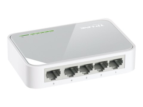 TP-Link TL-SF1005D 5-Port 10/100Mbps Desktop Switch - Przełącznik - 5 x 10/100 - stacjonarny