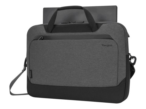 Targus Cypress Briefcase with EcoSmart - Teczka do notebooka - 15.6" - szary