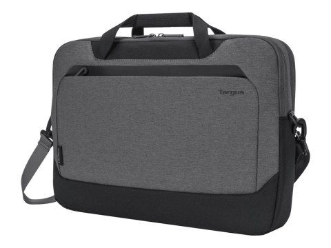 Targus Cypress Briefcase with EcoSmart - Teczka do notebooka - 15.6" - szary