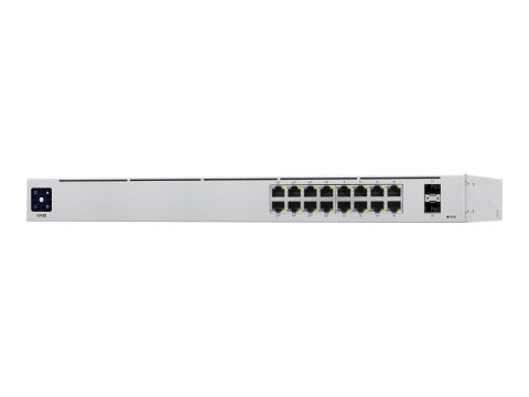 Ubiquiti UniFi Switch USW-16-POE - Przełącznik - Tak - 16 x 10/100/1000 (8 PoE+) + 2 x Gigabit SFP - montowany w szafie rack, st