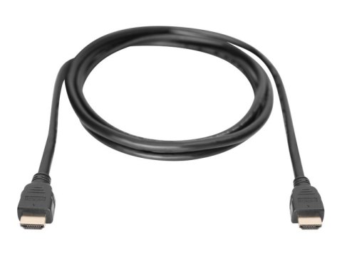 ASSMANN - Ultra High Speed - kabel HDMI z Ethernet - HDMI męski do HDMI męski - 5 m - potrójnie ekranowany - czarny - obsługa 8K