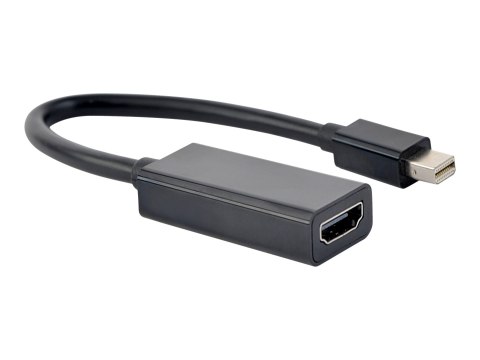 Cablexpert - Adapter wideo - Mini DisplayPort męski do HDMI żeński - 15 cm - czarny - obsługa 4K