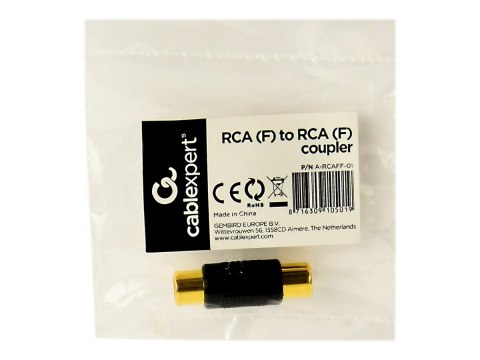 Cablexpert - Sprzęgacz wideo / audio - RCA żeński do RCA żeński