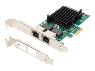 DIGITUS - Adapter sieciowy - PCIe 1.1 - Gigabit Ethernet x 2