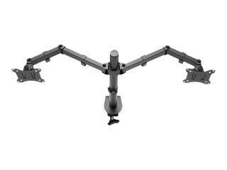 DIGITUS DA-90400 - Stojak - dla 2 wyświetlacze LCD - stal - czarny mat - rozmiar ekranu: 15"-32" - podstawa stołowa