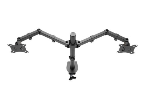 DIGITUS DA-90400 - Stojak - dla 2 wyświetlacze LCD - stal - czarny mat - rozmiar ekranu: 15"-32" - podstawa stołowa