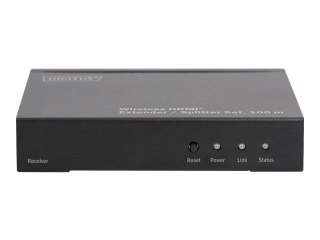 DIGITUS DS-55315 - Wzmacniacz bezprzewodowy wideo/audio/podczerwieni - odbiornik - 802.11a - do 100 m