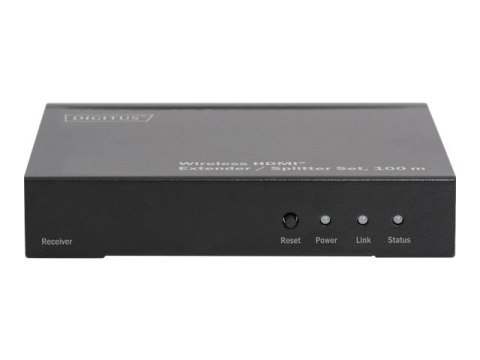 DIGITUS DS-55315 - Wzmacniacz bezprzewodowy wideo/audio/podczerwieni - odbiornik - 802.11a - do 100 m