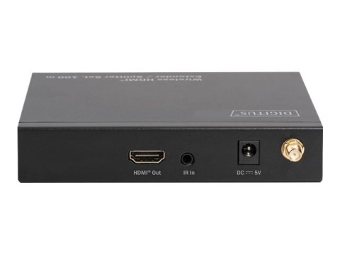 DIGITUS DS-55315 - Wzmacniacz bezprzewodowy wideo/audio/podczerwieni - odbiornik - 802.11a - do 100 m