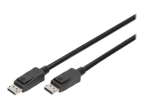 DIGITUS - Kabel portu wyświetlacza - DisplayPort 20-pin (M) do DisplayPort 20-pin (M) - DisplayPort 1.4 - 3 m - obsługa 8K - cza