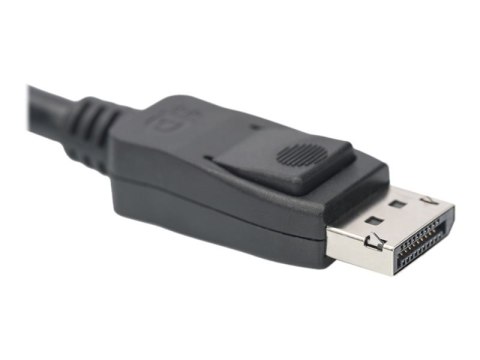 DIGITUS - Kabel portu wyświetlacza - DisplayPort 20-pin (M) do DisplayPort 20-pin (M) - DisplayPort 1.4 - 3 m - obsługa 8K - cza