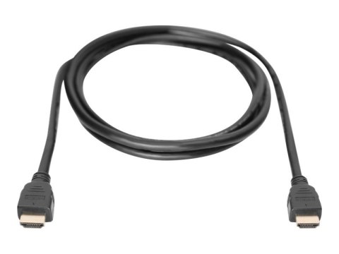 DIGITUS - Ultra High Speed - kabel HDMI z Ethernet - HDMI męski do HDMI męski - 2 m - potrójnie ekranowany - czarny - obsługa 8K
