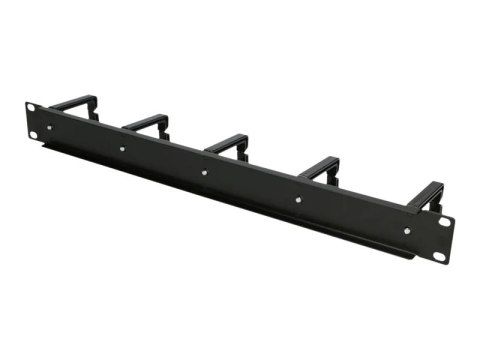 Extralink - Panel zarządzania kablami - do montażu na stelażu - czarny - 1U - 19"