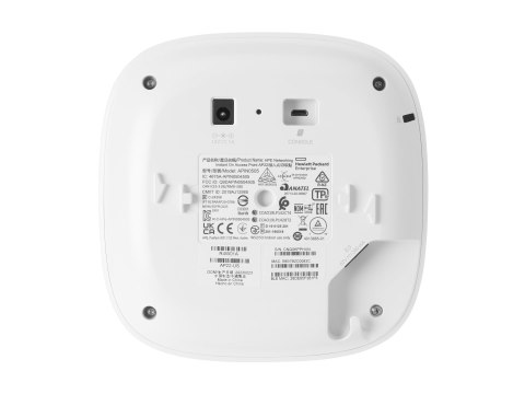 HPE Networking Instant On AP22 - Punkt dostępu bezprzewodowego - Bluetooth, Wi-Fi 6 - 2.4 GHz, 5 GHz - DC power - do montażu na 