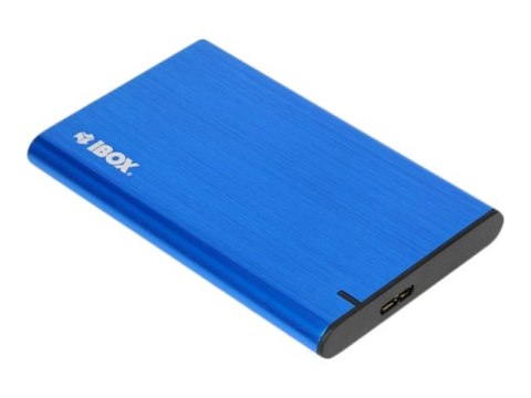 IBOX HD-05 - Obudowa pamięci - 2.5" - SATA 6Gb/s - USB 3.1 (Gen 1) - niebieski