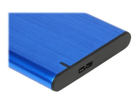IBOX HD-05 - Obudowa pamięci - 2.5" - SATA 6Gb/s - USB 3.1 (Gen 1) - niebieski
