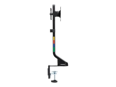 Kensington SmartFit Space-Saving Dual Monitor Arm - Zestaw do montażu - pochylenie i obrót - dla 2 monitory - aluminium, plastik