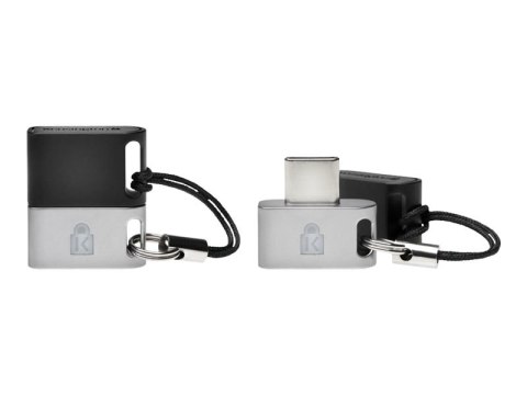 Kensington VeriMark Guard USB-C Fingerprint Key - FIDO2, WebAuthn/CTAP2, & FIDO U2F - Cross Platform - Czytnik odcisków palców -