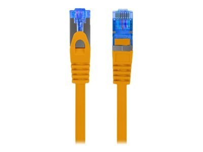 Lanberg - Kabel krosowy - RJ-45 (M) do RJ-45 (M) - 1 m - SFTP - CAT 6a - odlewany, bez wystających elementów, nieruchomy - pomar