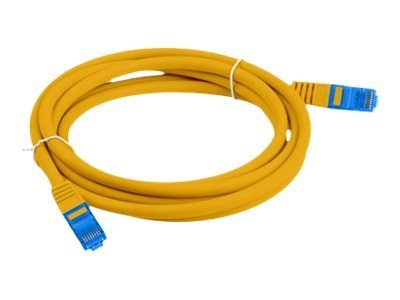 Lanberg - Kabel krosowy - RJ-45 (M) do RJ-45 (M) - 1 m - SFTP - CAT 6a - odlewany, bez wystających elementów, nieruchomy - pomar