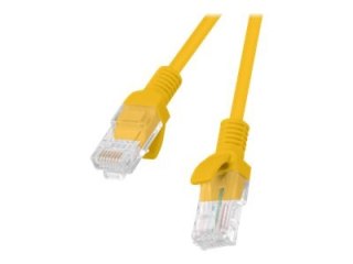 Lanberg - Kabel krosowy - RJ-45 (M) do RJ-45 (M) - 2 m - 4.8 mm - UTP - CAT 5e - odlewany, bez wystających elementów, nieruchomy