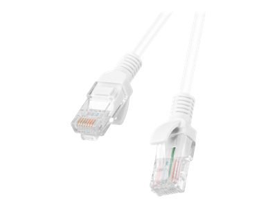Lanberg - Kabel krosowy - RJ-45 (M) do RJ-45 (M) - 2 m - 5.4 mm - UTP - CAT 6 - odlewany, bez wystających elementów, nieruchomy 