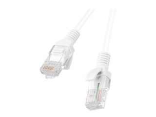 Lanberg - Kabel krosowy - RJ-45 (M) do RJ-45 (M) - 25 cm - 5.4 mm - UTP - CAT 6 - odlewany, bez wystających elementów, nieruchom