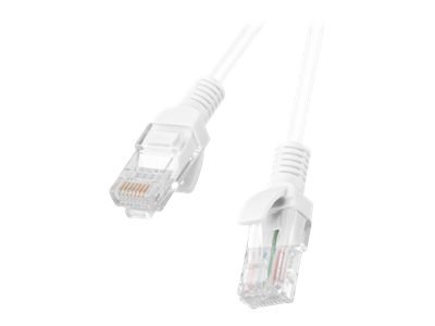 Lanberg - Kabel krosowy - RJ-45 (M) do RJ-45 (M) - 3 m - 4.8 mm - UTP - CAT 5/5e - odlewany, bez wystających elementów, nierucho