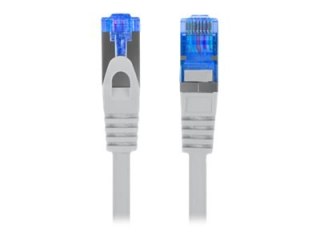 Lanberg - Kabel krosowy - RJ-45 (M) do RJ-45 (M) - 5 m - 6 mm - S/FTP - CAT 6a - bezhalogenowe, odlewany, bez wystających elemen