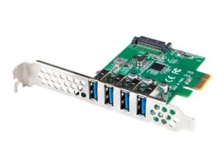 Lanberg PCE-US3-004 - Adapter USB - PCI Express x1 niski profil - USB 3.1 Gen 1 x 4