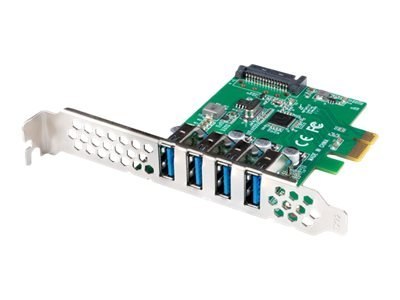 Lanberg PCE-US3-004 - Adapter USB - PCI Express x1 niski profil - USB 3.1 Gen 1 x 4
