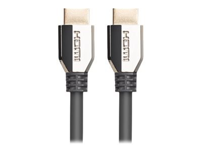 Lanberg - Ultra High Speed - kabel HDMI - HDMI męski do HDMI męski - 1.8 m - czarny - obsługa 8K 60 Hz, obsługa 5K 120 Hz, obsłu