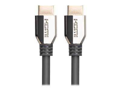 Lanberg - Ultra High Speed - kabel HDMI - HDMI męski do HDMI męski - 50 cm - czarny - obsługa 8K 60 Hz, obsługa 5K 120 Hz, obsłu