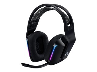 Logitech G G733 LIGHTSPEED Wireless RGB Gaming Headset - Słuchawka - pełna wielkość - 2,4 GHz - bezprzewodowa - czarny