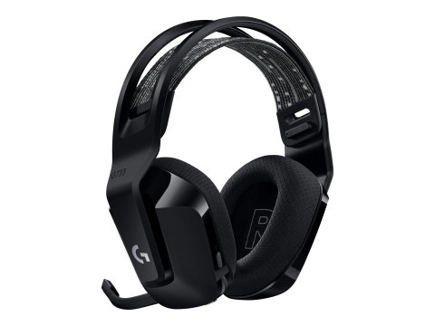 Logitech G G733 LIGHTSPEED Wireless RGB Gaming Headset - Słuchawka - pełna wielkość - 2,4 GHz - bezprzewodowa - czarny