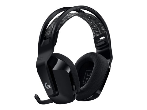 Logitech G G733 LIGHTSPEED Wireless RGB Gaming Headset - Słuchawka - pełna wielkość - 2,4 GHz - bezprzewodowa - czarny