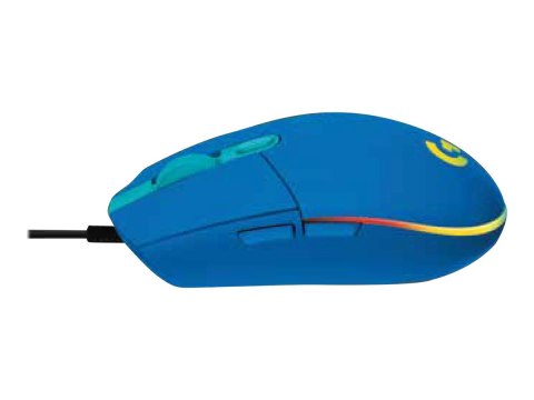Logitech Gaming Mouse G102 LIGHTSYNC - Mysz - praworęczna - optyczna - 6 przyciski - przewodowa - USB - niebieski