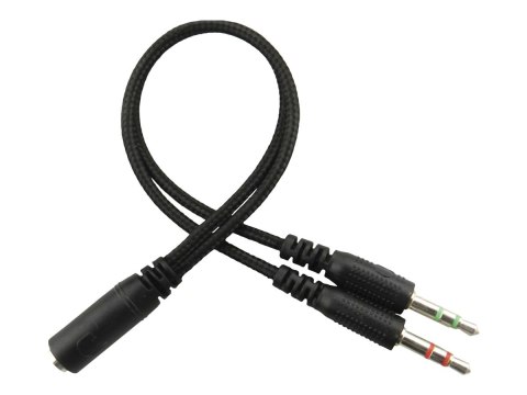 Sandberg MiniJack Office Headset Saver - Słuchawka - nauszne - przewodowa - złącze 3,5 mm