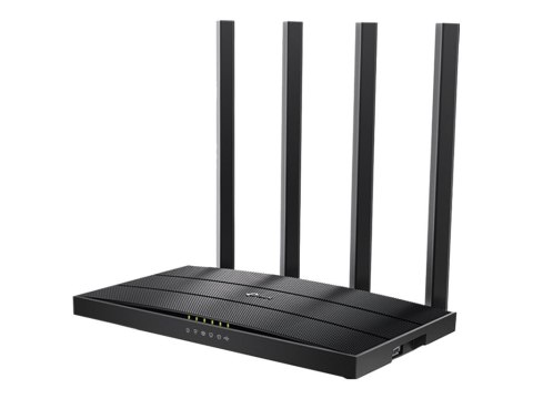 TP-Link Archer C6U - V1 - router bezprzewodowy przełącznik 4-portowy - 1GbE - Wi-Fi 5 - Dwuzakresowy