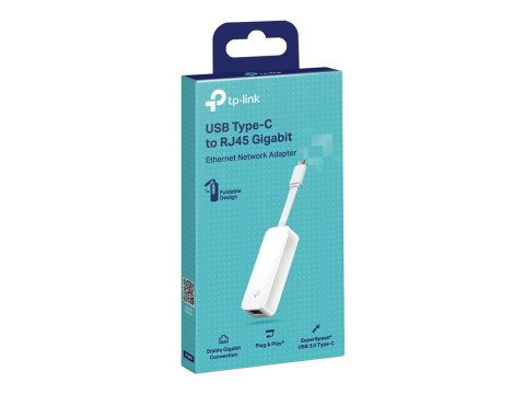 TP-Link UE300C USB Type-C to RJ45 Gigabit Ethernet Network Adapter - Adapter sieciowy - USB-C - Gigabit Ethernet