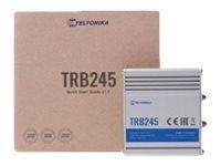 Teltonika TRB245 - Brama - 100Mb LAN, RS-232, RS-485 - LTE - 3G, 4G - DC power