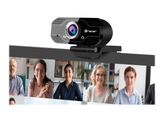 Tracer FHD WEB007 - Kamerka internetowa - kolor - 2 MP - 1920 x 1080 - 720p, 1080p - audio - USB 2.0 - DC 5 V