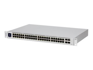 Ubiquiti UniFi Switch USW-48-POE - Przełącznik - Tak - 48 x 10/100/1000 (32 PoE+) + 4 x Gigabit SFP - montowany w szafie rack, s