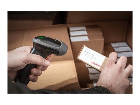 DIGITUS - Skaner kodów paskowych - podręczna - wywoływarka 2D - 200 skan / sek. decoded - USB