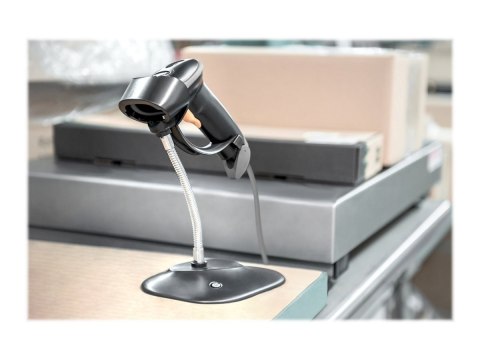 DIGITUS - Skaner kodów paskowych - podręczna - wywoływarka liniowa - 200 skan / sek. decoded - USB