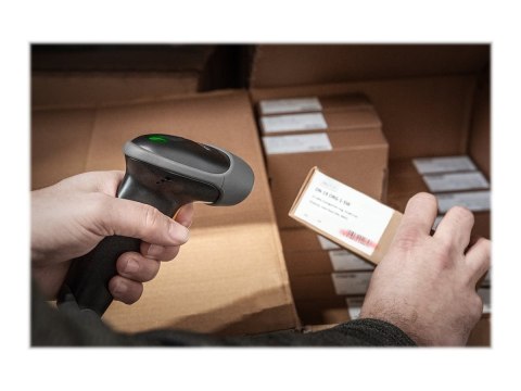 DIGITUS - Skaner kodów paskowych - podręczna - wywoływarka liniowa - 200 skan / sek. decoded - USB