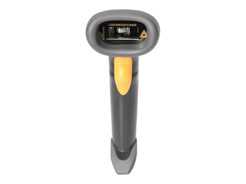DIGITUS - Skaner kodów paskowych - podręczna - wywoływarka liniowa - 200 skan / sek. decoded - USB